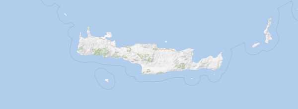 Map of Crete