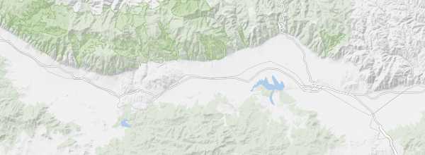 Map of Rose Valley (Bulgaria)