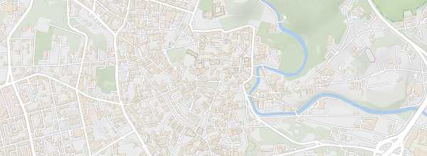 Map of Historic Centre of Vilnius