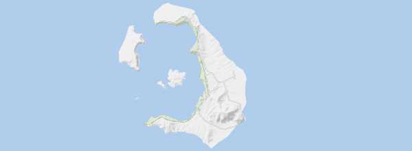 Map of Santorini