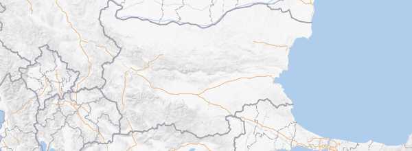 Map of Bulgaria