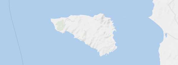 Map of Bozcaada Island
