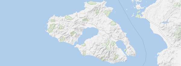 Map of Lesbos