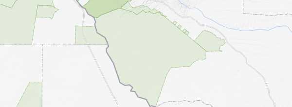 Map of Hwange National Park