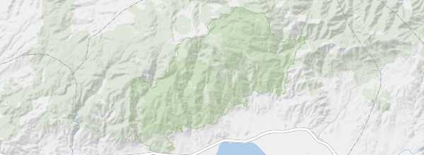 Map of Kaz Dağı National Park