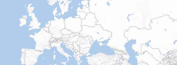 Map of Eastern Europe