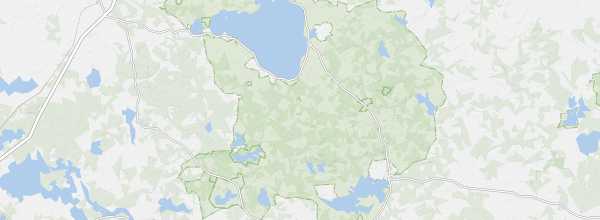 Map of Razna National Park