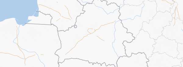 Map of Belarus