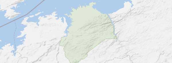 Map of Matusadona National Park