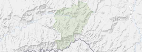 Map of Golden Gate Highlands National Park