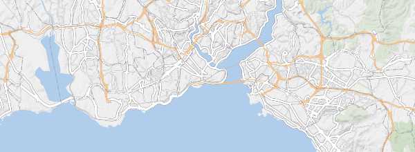 Map of Istanbul