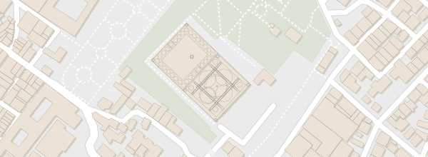 Map of Blue Mosque