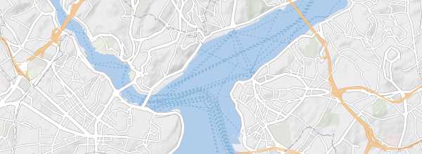Map of Bosphorus