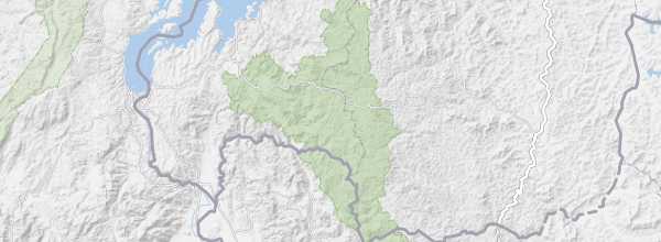 Map of Nyungwe National Park