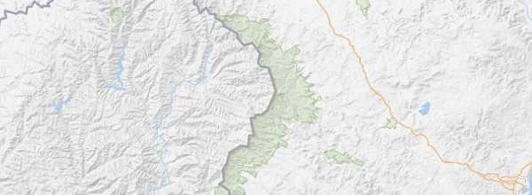 Map of Maloti-Drakensberg Park