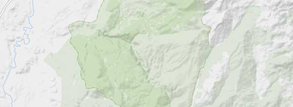 Map of Saklikent Gorge