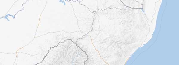 Map of Drakensberg