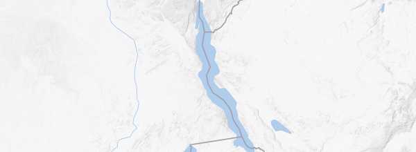 Map of Lake Tanganyika