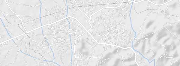Map of Ruhengeri