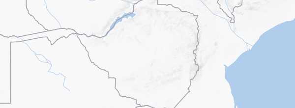 Map of Zimbabwe