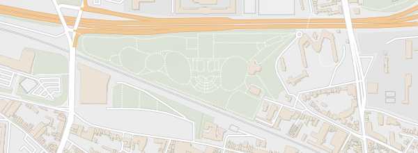 Map of Lille Botanical Garden