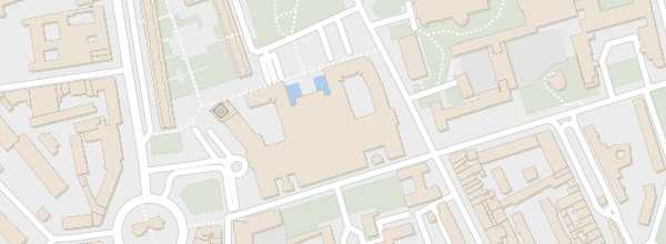 Map of Lille Town Hall