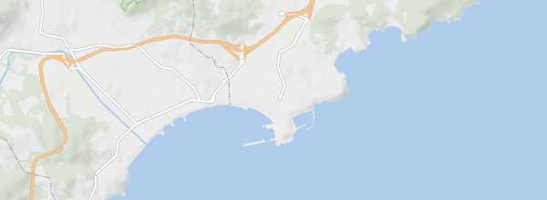 Map of Palamós