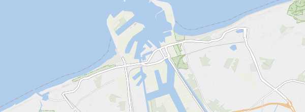 Map of Zeebrugge