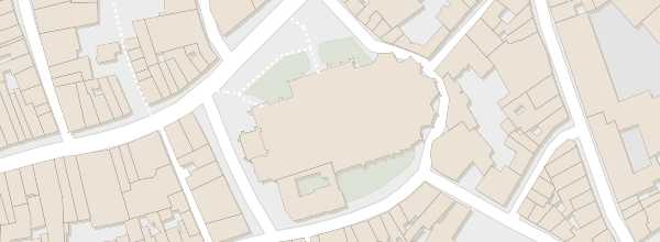 Map of Saint Saviour's Cathedral (Bruges)