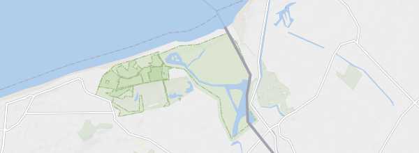 Map of Zwin Nature Reserve