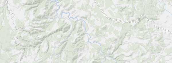 Map of Allier Gorge