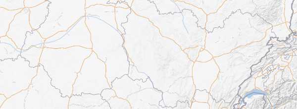 Map of Nièvre