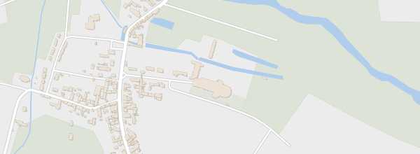 Map of Pontigny Abbey