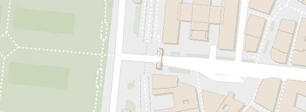 Map of Montpellier Triumphal Arch