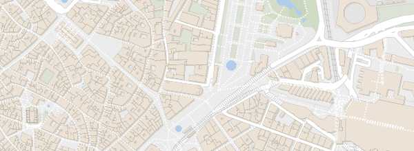 Map of Place de la Comédie