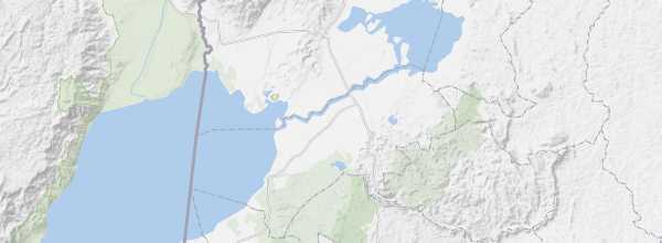 Map of Queen Elizabeth National Park