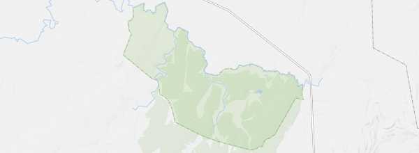 Map of Kasanka National Park