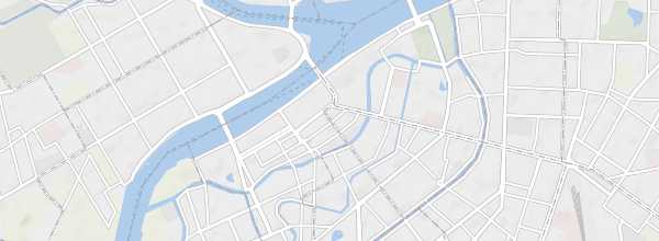 Map of Canals of Saint Petersburg
