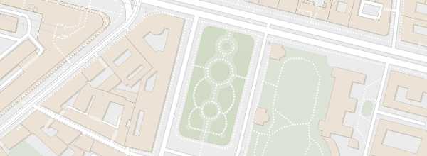 Map of Ostrovsky Square