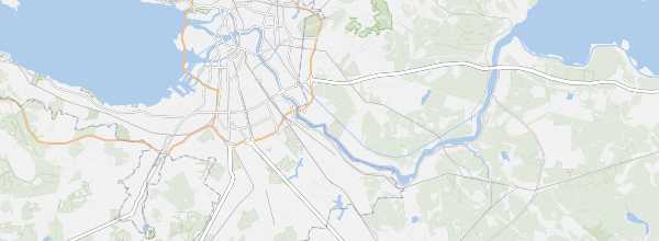 Map of Neva