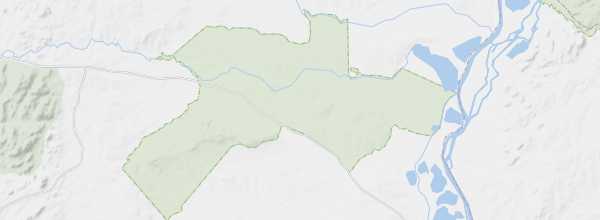 Map of Ajai Wildlife Reserve