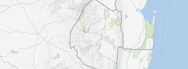Map of Eswatini (Swaziland)