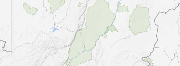 Map of South Luangwa National Park