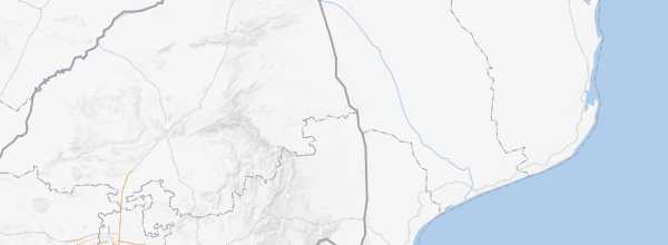 Map of Kruger National Park