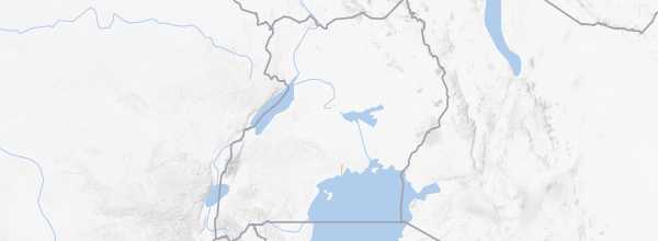 Map of Uganda