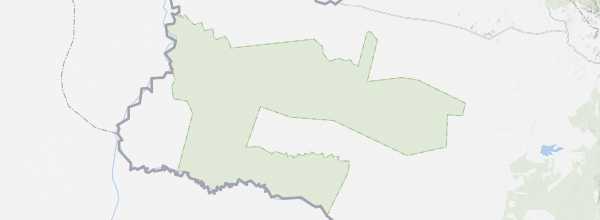 Map of Gambela National Park