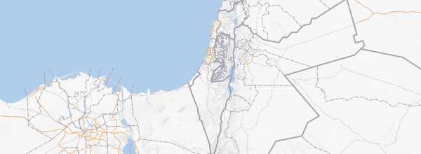 Map of Israel