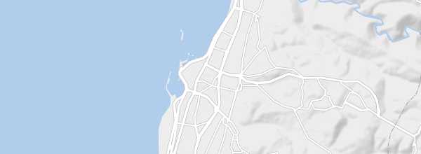 Map of Sidon (Lebanon)