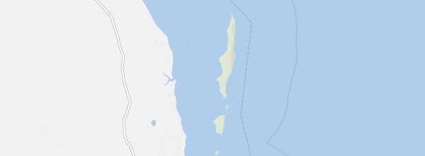 Map of Bazaruto Archipelago