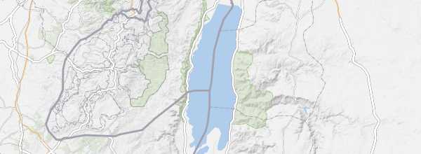 Map of Dead Sea